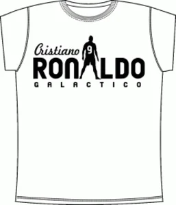 Cristiano Ronaldo 1 White